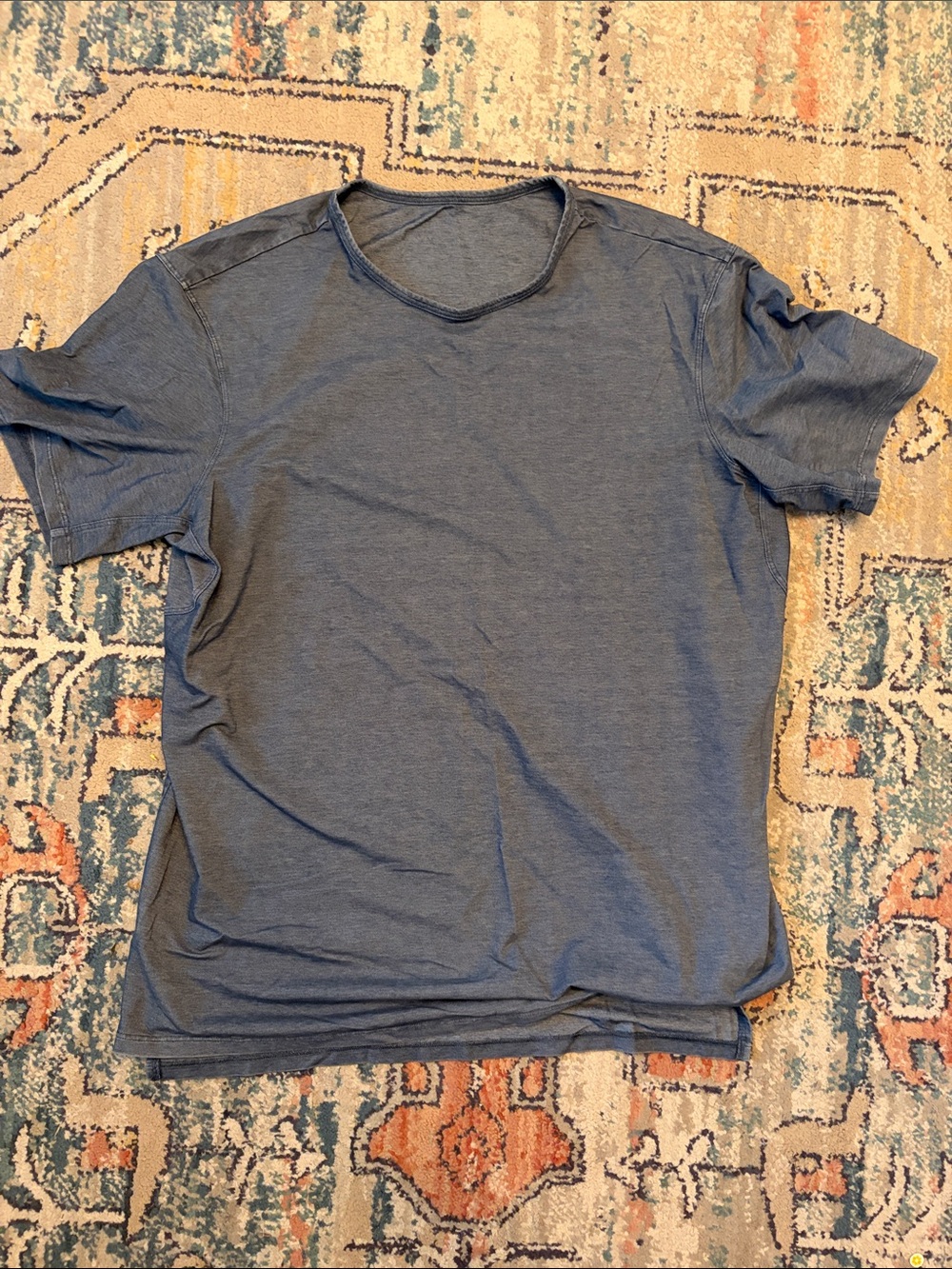 lululemon athletica Men's Short Sleeve Crewneck T-Shirt - Slate Blue